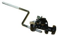 Dixon Clamp Per Cassa Con Asta A L - Supporto Per Percussioni, Montaggio Su Telaio, Nero E Cromato - Foto 8