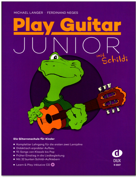 Doblinger Play Guitar Junior Langer/Neges / Gitarrenschule für Kinder (incl. CD)