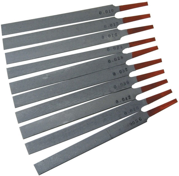 Dunlop Luthiers Tools Nut Files (set of 10)