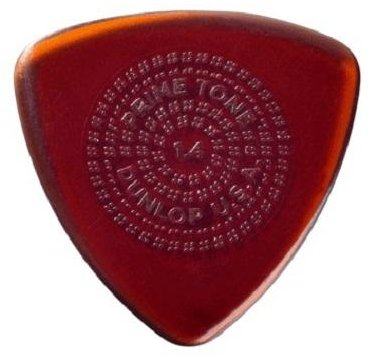 Dunlop Primetone Triangle Pick with Grip Brown - 1.40 512R