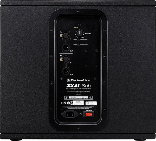 EV ZXA1 Sub (black)