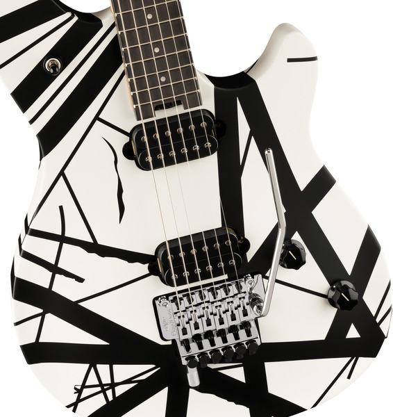 EVH Wolfgang Special Striped (black and white)