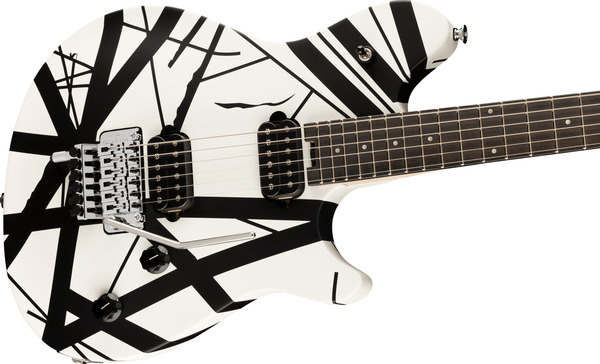 EVH Wolfgang Special Striped (black and white)