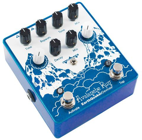 EarthQuaker Devices Avalanche Run V2 / Stereo Delay & Reverb with Tap Tempo