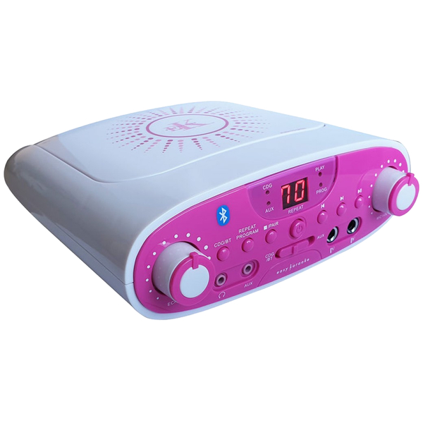 Easy Karaoke EKG88 Bluetooth Karaoke Machine (pink)