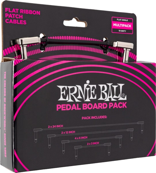 Ernie Ball 6224 Patch Cable Multi-pack (multiple lengths)