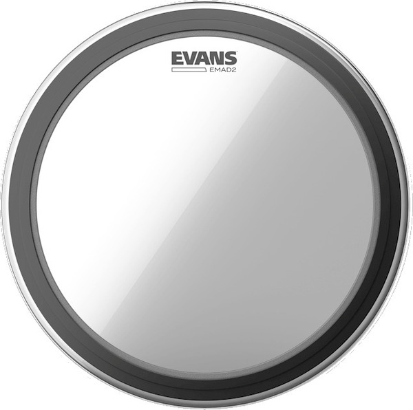 Evans EMAD Clear Bass drum BD22EMAD (22')