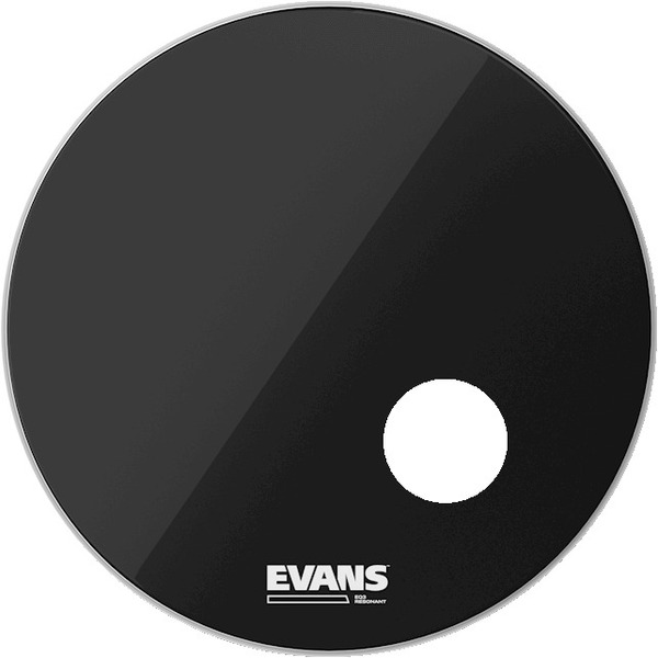Evans EQ3 Resonant Black BD22RB (22')