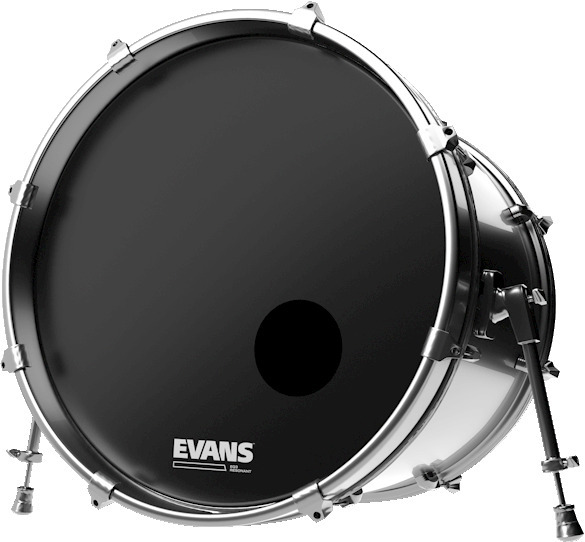 Evans EQ3 Resonant Black BD22RB (22')