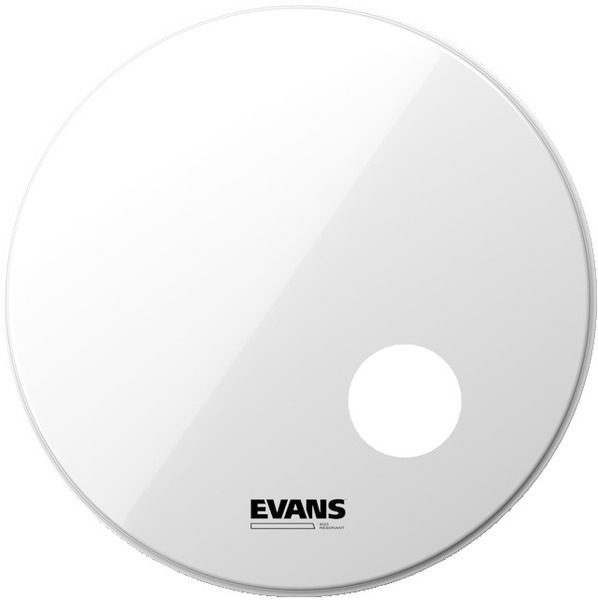 Evans EQ3 Resonant Smooth White BD22RSW (22')