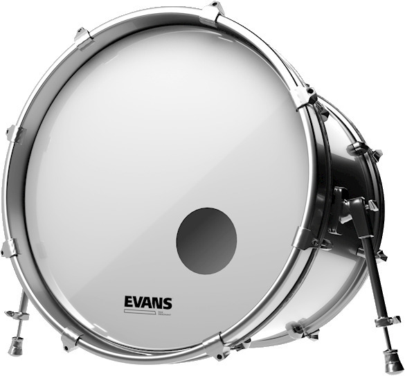 Evans EQ3 Resonant Smooth White BD22RSW (22')