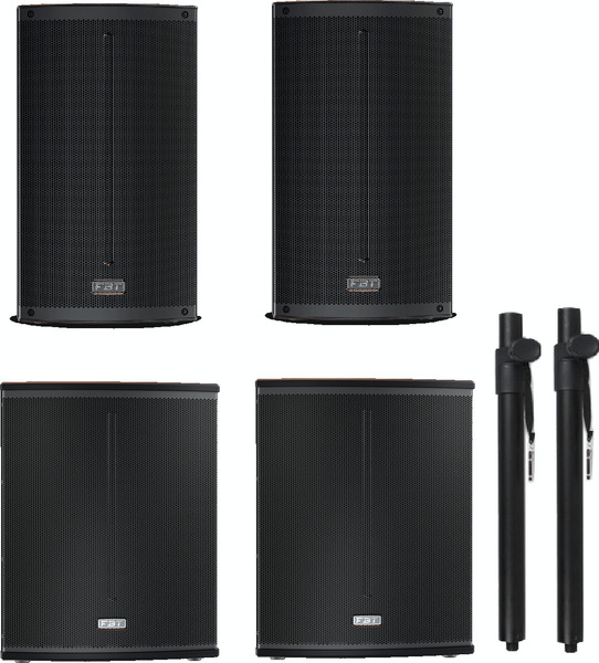 FBT X-SUB 118SA + X-LITE 115A Bundle (incl. stands)