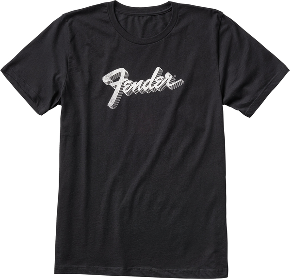 Fender 3D Logo T-Shirt Black (Large)