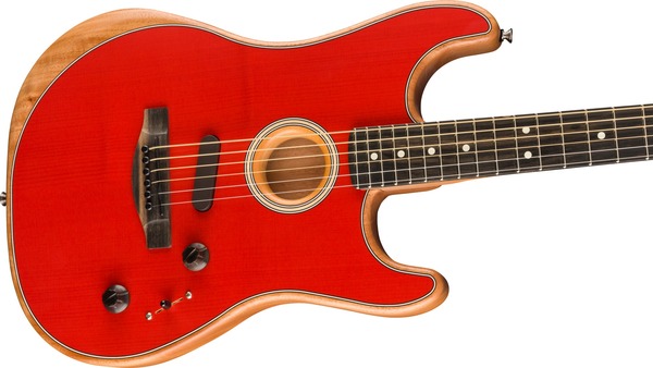 Fender American Acoustasonic Stratocaster (dakota red)