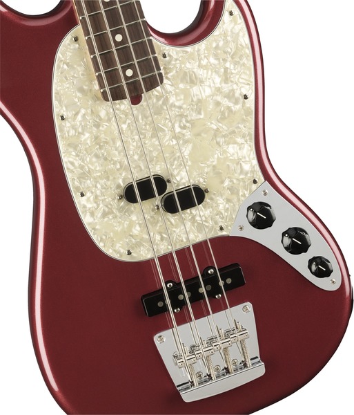Fender American Performer Mustang Bass RW (aubergine)