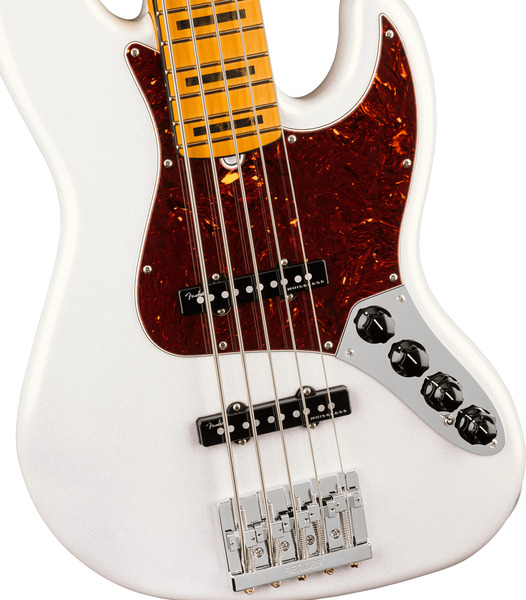 Fender American Ultra Jazz Bass V MN (arctic pearl)