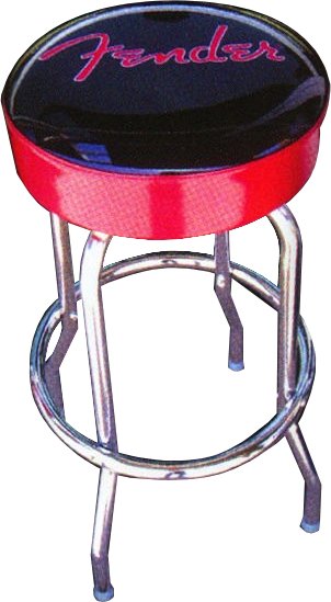 Fender Bar Stool Red 30' (Red)