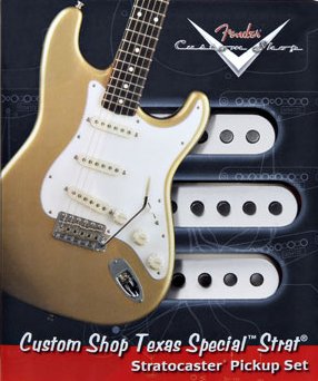 Fender Custom Shop Texas Special Stratocaster Pickup Set (White)