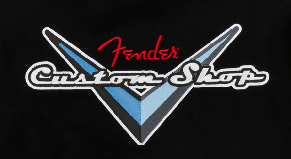 Fender Custom Shop Varsity Jacket XL (black/white)