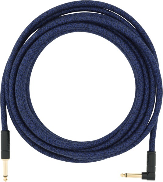 Fender Festival Instrument Cable (5.5m angled pure hemp blue dream)
