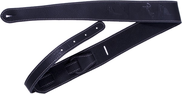Fender Monogram Leather Strap (black)