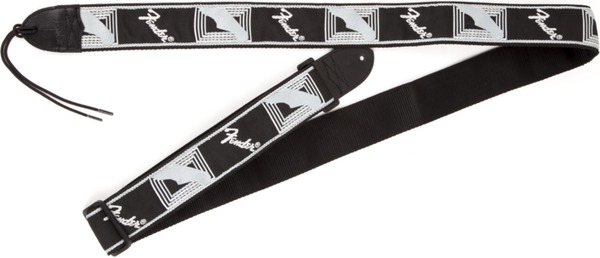 Fender Monogrammed Strap (black/grey)