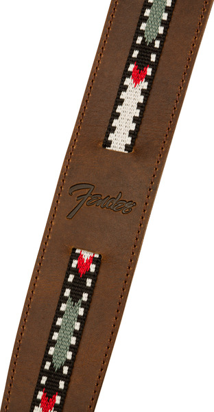 Fender Paramount Acoustic Leather Strap (brown)