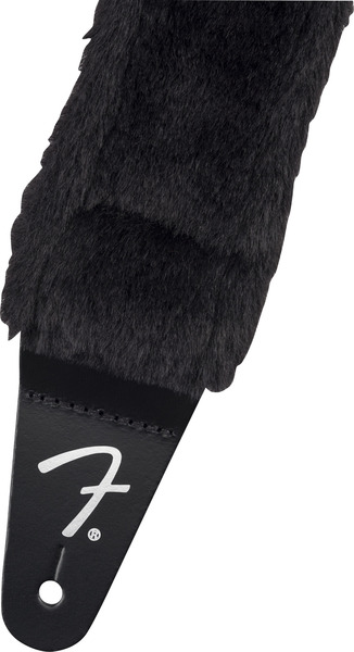 Fender Poodle Plush Strap (black)