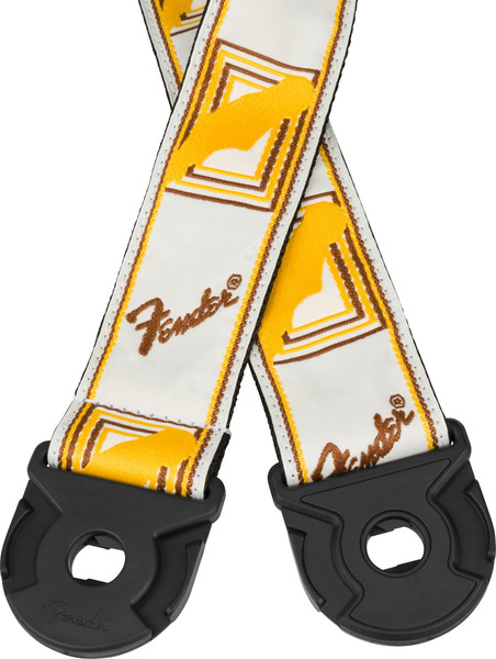 Fender Quickgrip (white/yellow/brown mono strap)