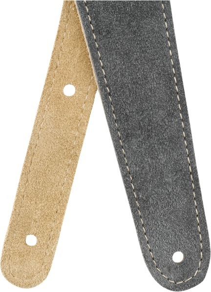 Fender Reversible Suede Strap 2' (gray/tan)