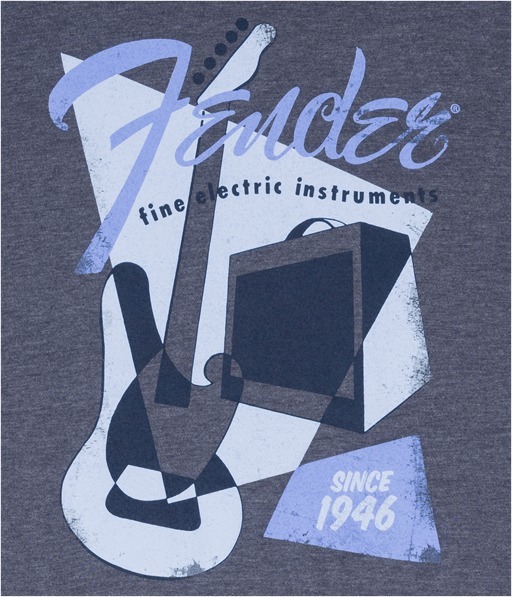 Fender Vintage Geo 1946 T-Shirt BL (Small)