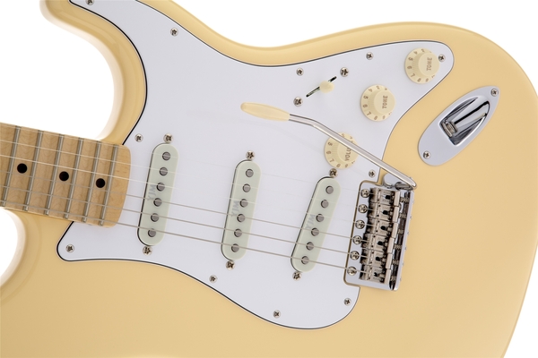 Fender Yngwie Malmsteen Stratocaster Maple-Neck (vintage white)
