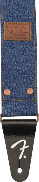 Fender x Wrangler Riveted Denim Strap (indigo)