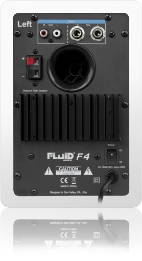 Fluid Audio F4W Pair (white)