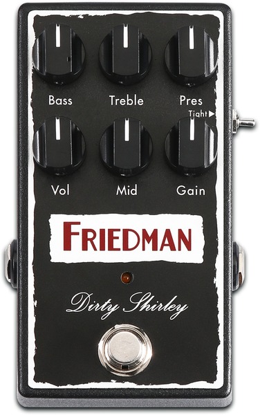 Friedman Amplification Dirty Shirley Pedal (overdrive)