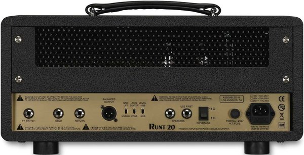 Friedman Amplification Runt-20 Head