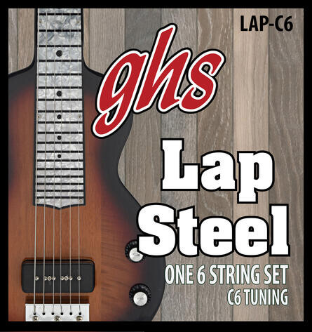 GHS Electric Lap Steel String Set C6 Tuning (015-036)
