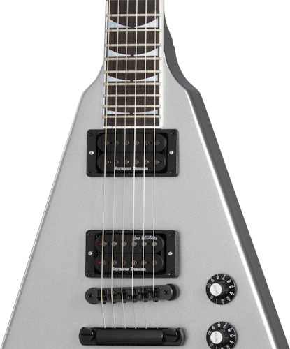 Gibson Flying V Dave Mustaine (silver metallic)
