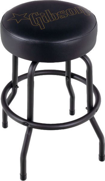 Gibson Star Logo Playing Stool (24''/62cm, black)