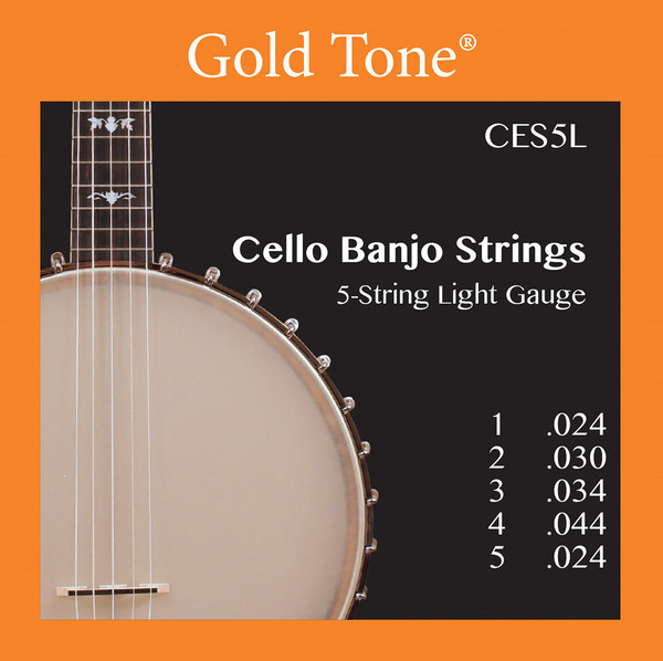 Gold Tone Banjo Cello 5 Strings Light Gauge CES5L
