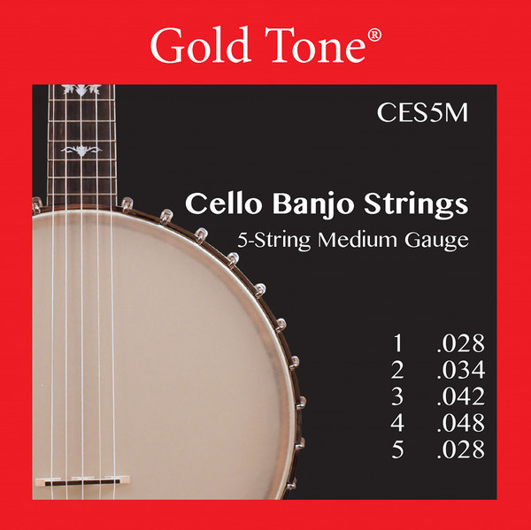 Gold Tone Banjo Cello 5 Strings Medium Gauge CES5M
