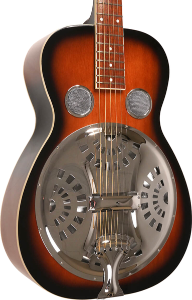 Gold Tone PBR Paul Beard Signature Roundneck Resonator Guitar (tobacco sunburst)