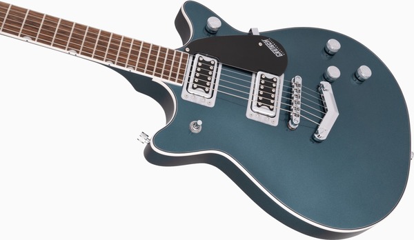 Gretsch G5222 Electromatic Double Jet BT with V-Stoptail (jade grey metallic)