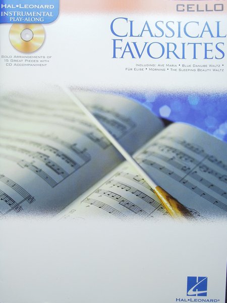 Hal Leonard Classical Favourites / Instrumental Play-Along (for cello)