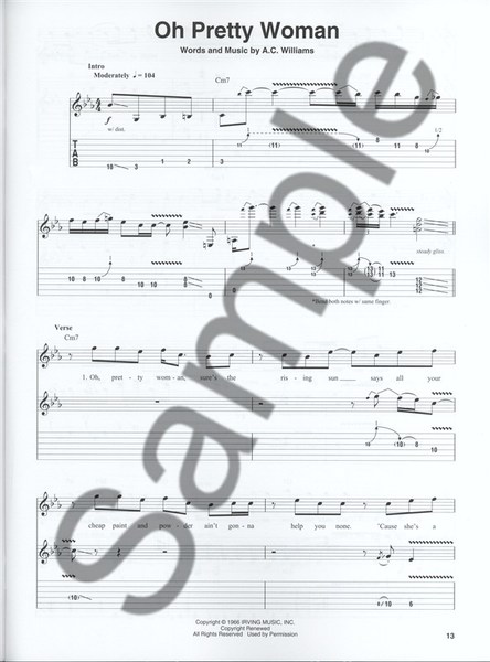 Hal Leonard Gary Moore - Play 8 Songs Guitar Play-Along Vol 139