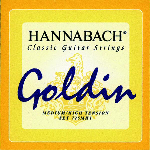 Hannabach 725MHT 825 High Tension Specialized Gold Plated (Medium Tension)