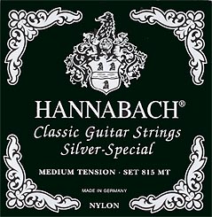 Hannabach 815MT 4/4 Guitar Strings (medium tension)
