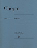 Henle Preludes Chopin Frederic / revidierte Ausgabe 2007