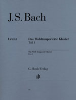 Henle Wohltemperiertes Klavier Vol 1 Bach Johann Sebastian
