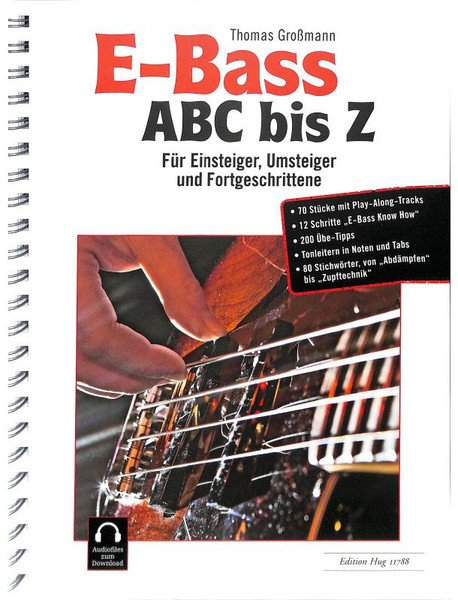 Hug Electric Bass ABC to Z / Grossmann, Thomas (incl. audio files)